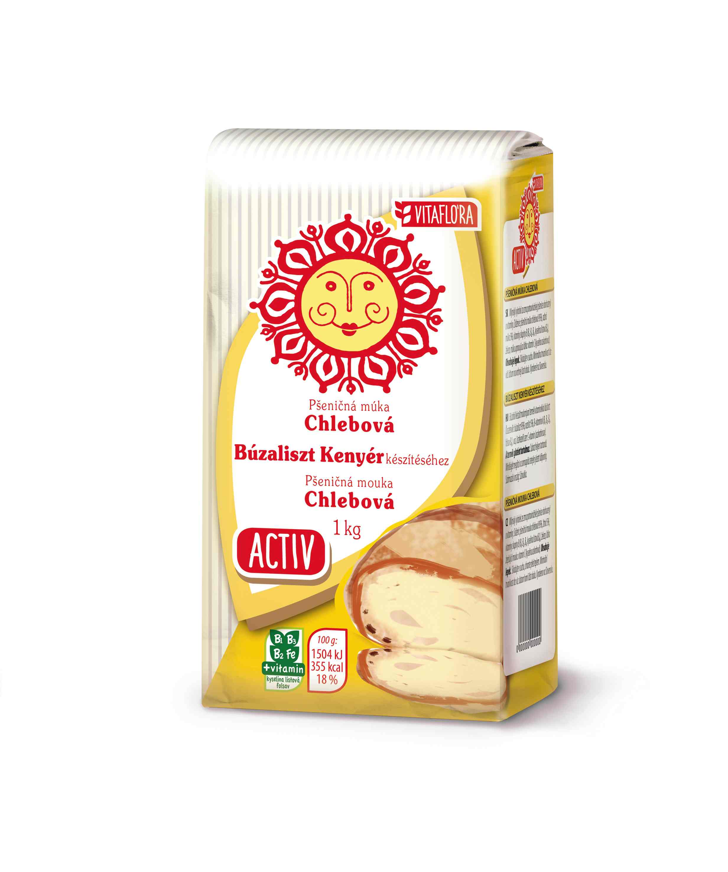 VITAFLÓRA pšeničná múka chlebová 1kg